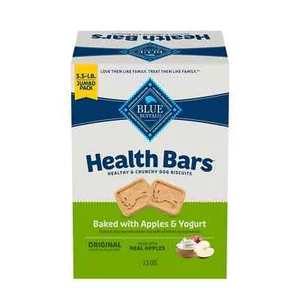 Bars Dog Biscuits, Oven-Baked With Natural Ingredients, Apples & Yogurt, 3.5 lb - Picture 1 of 4