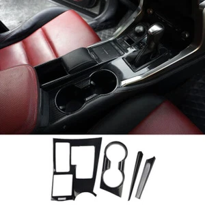 For Lexus NX200T 300h 2015-2021 Carbon Style ABS 4X Gear Shift Panel Trim Covers - Imagen 1 de 4