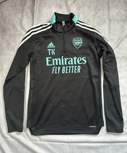 Adidas Arsenal 21/22 1/4 zip Training Top - size Medium - Picture 1 of 12