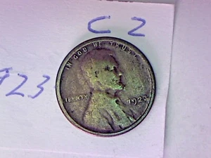 1923 S LINCOLN WHEAT CENT LOT # C2 - Picture 1 of 2