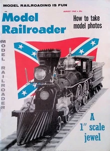 Model Railroader Magazine August 1960 New Dimensions in Model Railroad Photograp - Picture 1 of 3