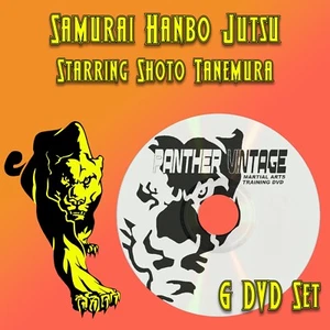 Samurai Hanbo Jutsu starring Shoto Tanemura (6 DVD Set) - Picture 1 of 7