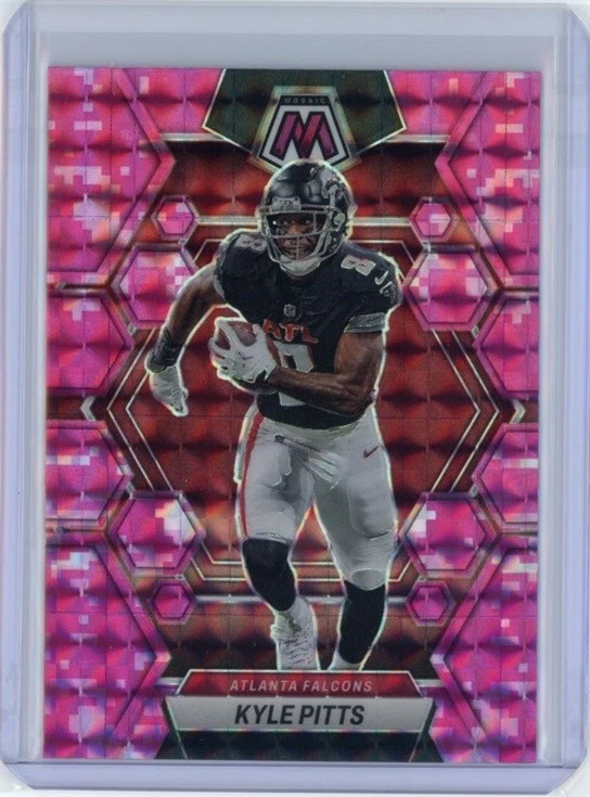 KYLE PITTS 2023 Panini Mosaic PINK Camo Prizm #9 Falcons Gators - Image 1 of 1