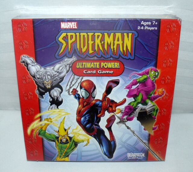 Jogo de Cartas - Batalha - Marvel - Spiderman - 2 a 4 Jogadores