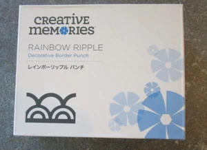 Creative Memories RAINBOW RIPPLE Decorative Border Punch - NEW - Picture 1 of 2