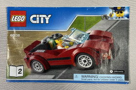 LEGO City #60138 High-speed Chase Instruction Manual #2