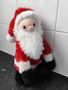 Jellycat Rare Bashful Santa Clause Father Christmas Xmas Soft Toy Plush Retired 