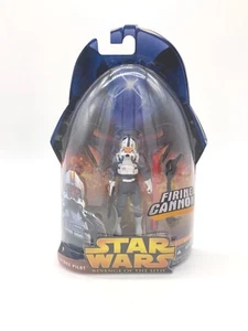 Star Wars Revenge of The Sith Clone Pilot #34 Action Figure Firing Cannon New - Picture 1 of 9