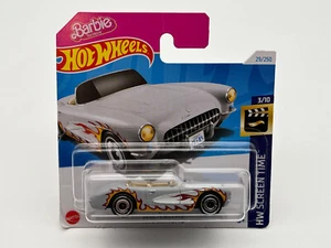 Hot Wheels 1956 Corvette C1 Barbie 1:64 2024 HW Screen Time 3/10 29/250 NEU OVP - Bild 1 von 2