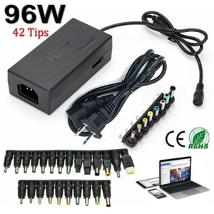 96W Universal Laptop Power Supply Charger Adapter w/ 42 Tips Notebook Charger US - Picture 1 of 12