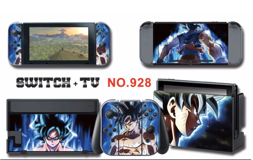 Vinyl Decal Skin Sticker Protector Nintendo Switch Dragon Ball Super Goku #928 - Image 1 of 1