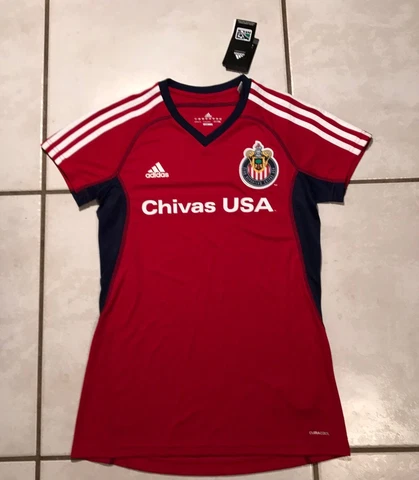 NWT ADIDAS CLIMACOOL Chivas USA MLS Women's Small Jersey Cover