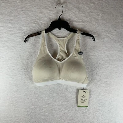 Alpine Design Sports Bra Women's Sand Polyester High Support Racerback XL 7120 - Image 1 of 4