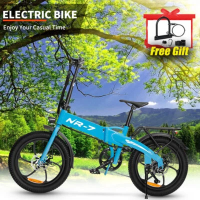 850W Ebike 20" Electric Bike Bicycle 28Mph Commuter City E-bikes 2025 NEW - Image 1 of 4