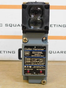 Cutler Hammer E51SNL Series C1 Switch body with E51DC1 operating head used CSQ - Picture 1 of 5