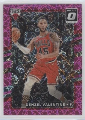 2017-18 Panini Donruss Optic Pink Velocity Prizm /79 Denzel Valentine #24 - Image 1 of 2