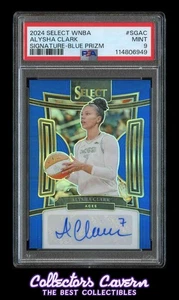2024 Select WNBA Signatures Blue Prizm Alysha Clark PSA 9 (MINT) #d 32/49 - Picture 1 of 2