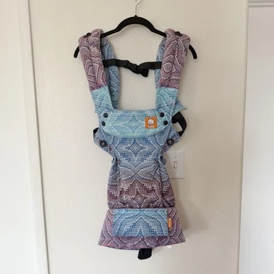 Baby Tula Signature Baby Carrier Explore Wrap Lolly Wovens Lina Bianco Ombré  - Image 1 of 4