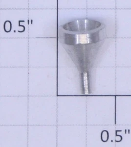American Flyer XA15FNL S Scale Aluminum Smoke Fluid Pouring Funnel (1) - Picture 1 of 2