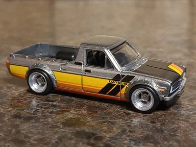 Camión suelto Hot Wheels Zamac 1975 Datsun Sunny (exclusivo paquete de 6) rueda intercambiada Foto 1 de 4