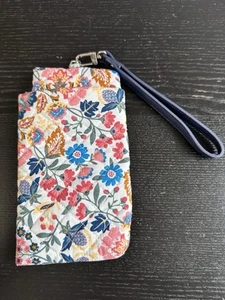 Custodia per occhiali/telefono Vera Bradley con cinturino da polso nuova senza etichetta - Foto 1 di 8