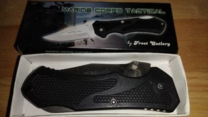 Frost Cutlery Marine Corps Tactical Knife - Picture 1 of 3