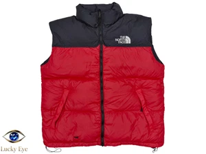 The North Face Nuptse 700 Down Puffer Vest Full Zip Hooded Men's Size XL - Picture 1 of 11