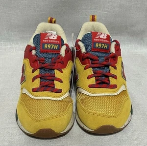 New Balance Size 12M Little Kid 'Varsity Gold’ Multi Colored 997H - Picture 1 of 9