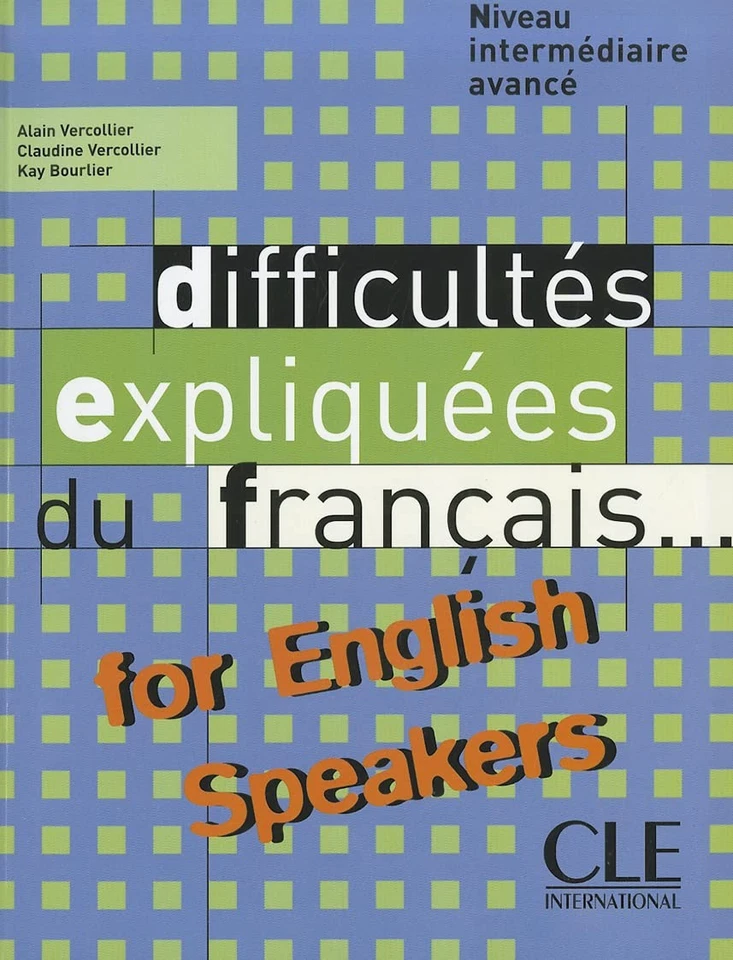 Difficultés du français for English speakers - paperback Vercollier, Alain... Foto 1 de 1