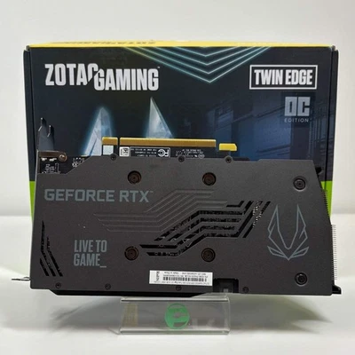 Zotac GeForce RTX 3060 Twin Edge OC 12GB GDDR6 Graphics Card 9288-5N630-501Z8 - Image 1 of 4