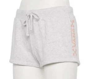 NWT Vans Juniors Fleece shorts athletic Gray Small New Casual lounge - Picture 1 of 5