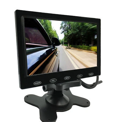 Ultra Thin 9 Inch 800x480 TFT LCD Color Audio HDMI VGA Car Rear View Monitor - Image 1 of 4