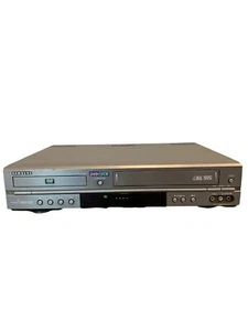 Samsung DVD-V2000 VCR DVD Combo getestet 4 HiFi keine Fernbedienung silber - Bild 1 von 6