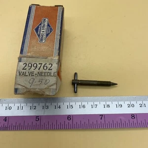 299762 Genuine Briggs & Stratton NEEDLE VALVE NOS OEM - Foto 1 di 2