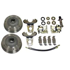 Disc Brakes, Zero Offset, 5 On 205mm, for King Pin 59-65 Dunebuggy & VW - Picture 1 of 1