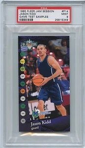 JASON KIDD: 1995 Fleer Jam Session Game Test Samples #P14 PSA 9 MINT - Picture 1 of 2