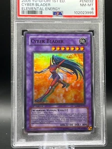 Vintage Yugioh Cyber Blader EEN-EN032 Elemental Energy-Unlimited Edition - Picture 1 of 4