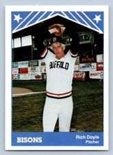 Rich Doyle 1983 TCMA Buffalo Bisons