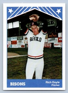 Rich Doyle 1983 TCMA Buffalo Bisons