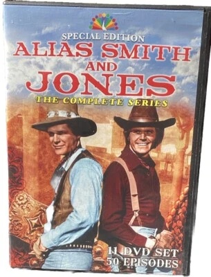Alias Smith and Jones The Complete Series 11 Disc DVD Box Set Special Edition — 第 1/4 张图片