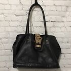 Michael Kors Black Leather Big Handbag, Big Handbag Rare Edition, Genuine Leathe