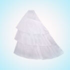  M Bride Mermaid Petticoat Party Floor-length Wedding Underskirt