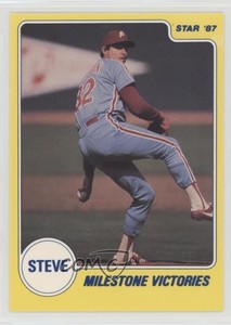 1987 Star Living Legend Steve Carlton (Milestone Victories) #11 HOF