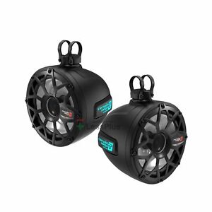Cerwin Vega SH65F4 Speakers Audio Pod System with LED 2-Way Black/White