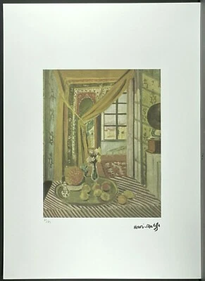 Henri Matisse * 50 X 70 Cm * Litografia Firmata * Limitata # 61/75 - Immagine 1 di 4