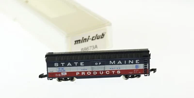 Märklín Mini-Club 88673A State of Maine Products New Haven 50' Box Car Z Marklin - Image 1 of 3