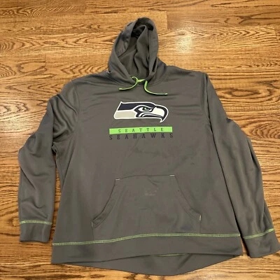 NFL Team Apparel TX3 Warm Seattle Seahawks 2XL Hoodie Pullover - Image 1 of 4