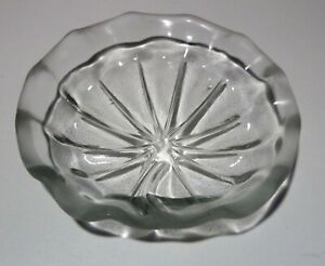 RARE *VINTAGE* Lalique Crystal SHELL Tray / Bowl  5 1/2" Made in France