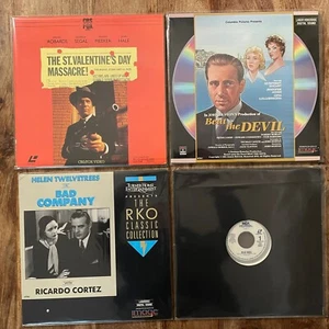 ST. VALENTINES MASSACRE / BAD COMPANY / BLUE SKIES  MINT LASERDISC x3  / BT SOLD - Imagen 1 de 2