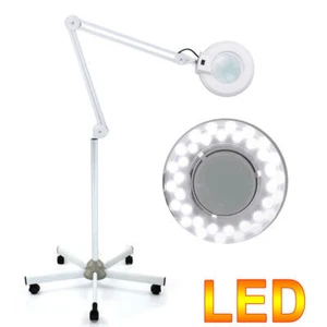 8-Diottrie Lampada a Led Lente D'ingrandimento + Stativo Estetista|Laboratorio - Picture 1 of 11